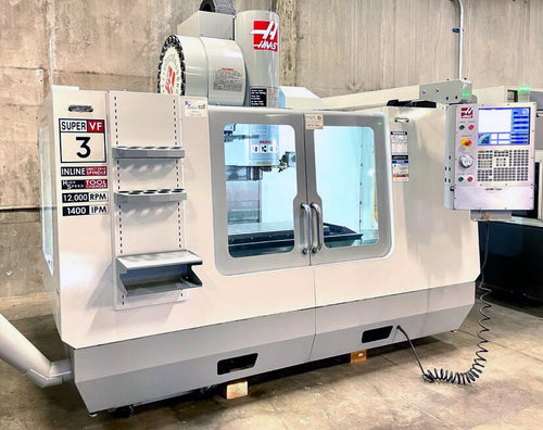 Haas VF-3(SS) Super Speed CNC Mill 12,000 rpm Spindle, 4th-Axis Ready