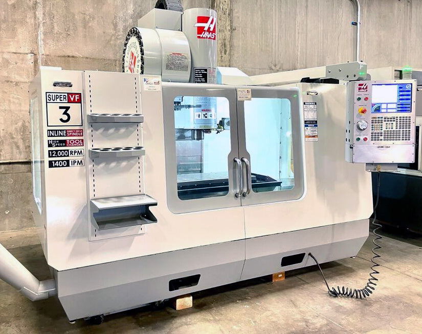 Haas VF-3(SS) Super Speed CNC Mill 12,000 rpm Spindle, 4th-Axis Ready